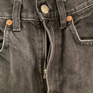 Zara black jeans size 4